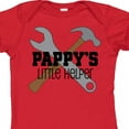 thumbnail image 4 of Inktastic Pappy's Little Helper Grandchild Boys Baby Bodysuit, 4 of 5