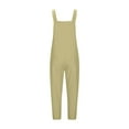 thumbnail image 5 of Patlollav Jumpsuits Womens Plus Size Sleeveless Overalls Suspenders with Pockets Jumpsuit, 5 of 6