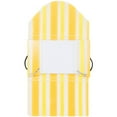thumbnail image 3 of JAM Paper Striped Business Card Case with Elastic Closure, Yellow, 100/Pack, 3 of 4