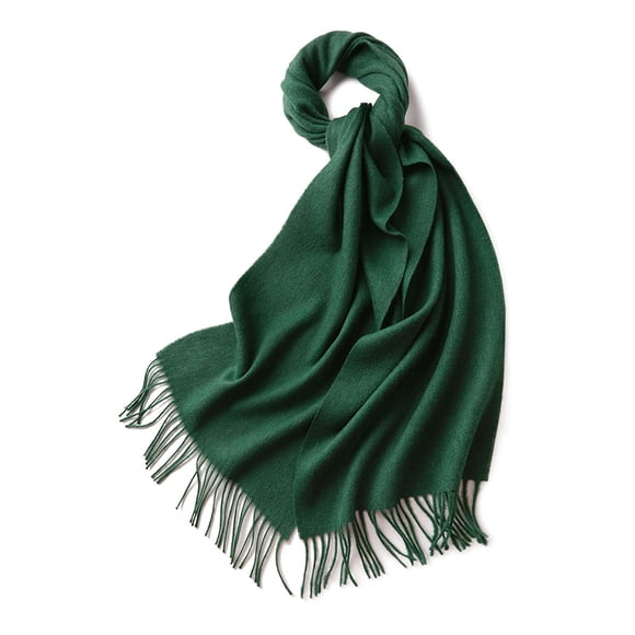 Qarigey Bufanda unisex versátil de tela suave y transpirable para la comodidad del invierno Bufandas de punto fino de invierno Accesorios de disfraces cebolla verde