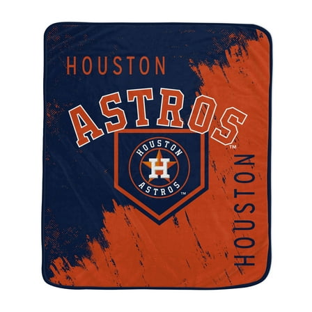 Pegasus Houston Astros 50" x 60" Painted Plate Ultra Soft Blanket
