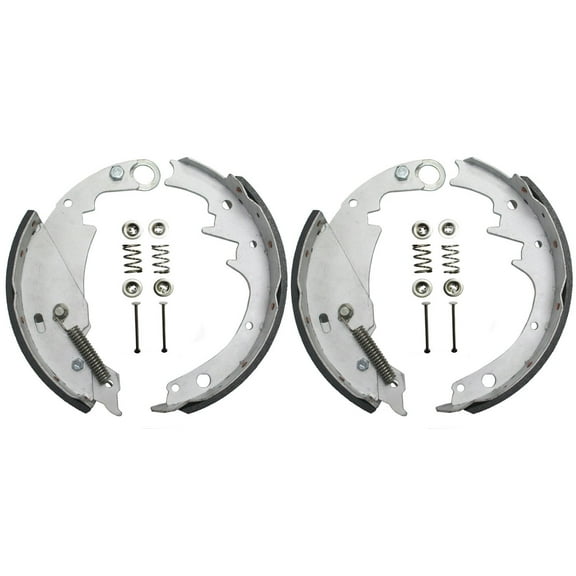 Libra 10"x2-1/4" Galvanized Hydraulic Marine Trailer Brake Shoes Replacement Kits (2 Pairs) - 21033/21043