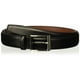thumbnail image 1 of Cinturón de vestir Perry Ellis Amigo para hombre en piel, negro, 38, 1 of 6