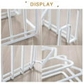 thumbnail image 4 of SUNFCON Cutting Board Rack w 2 Adhesive Hanging Hooks Chopping Board Organizer Stand Holder Kitchen Countertop Dishes Plates Pot Lids Pan Lids Rack Organizer Heavy Duty Metal White, 4 of 10