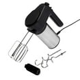 thumbnail image 1 of Basics 6-Speed Electric Hand Mixer with Dough Hooks, Beaters and Turbo Button, 1 of 1