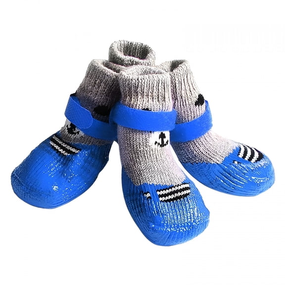 AOMRCOL Dog Socks, Boots Shoes for Dogs Cat Socks Non-Slip Soles Adjustable Dog Cat Paw Socks,L