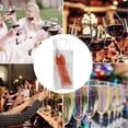 thumbnail image 4 of Pack of 10 Wine Cooler Bag Ice Bag Transparent PVC Portable Wine Bottle Cooler Bag Champagne Ice Bag with Handle, 4 of 5