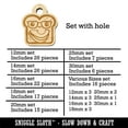 thumbnail image 2 of Cute and Kawaii Hipster Avocado Toast Bread Wood Mini Charms Shapes DIY Craft Jewelry - With Hole - Various Sizes (16pcs), 2 of 7