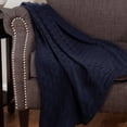 thumbnail image 3 of Impressions Luxury Cotton Basket Weave Blanket, 3 of 8