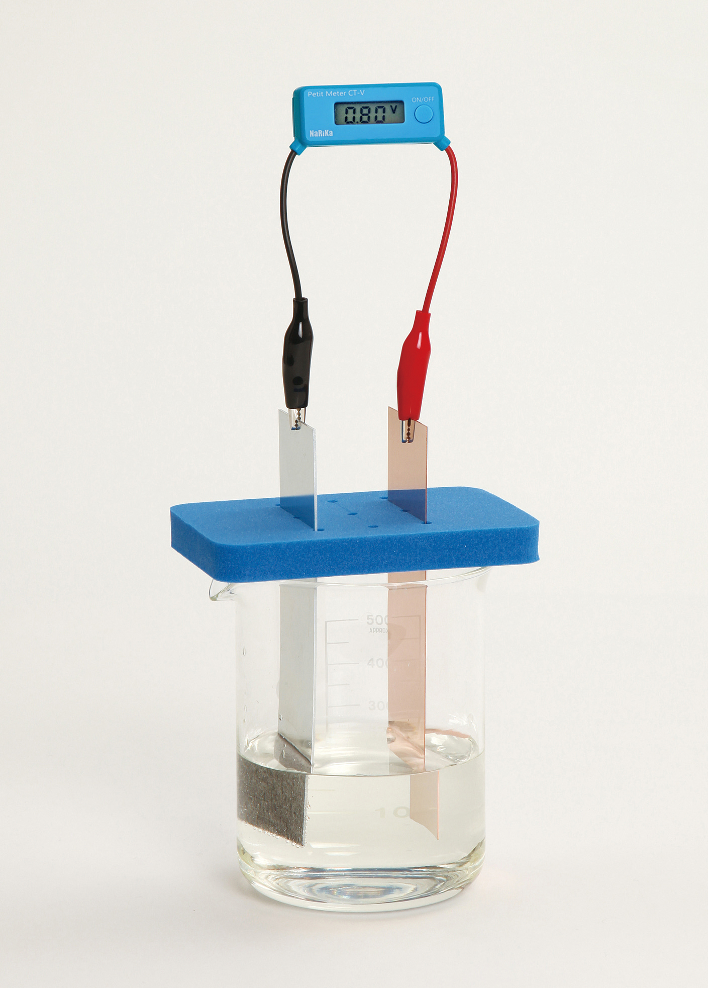 Meter- Voltmeter DC Digital Range 25 V 0.01V. Made by Narika Corporation.
