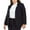 Blue - navy, variant on Bar III Womens Plus Office Business Open-Front Blazer