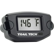 Trail Tech 742-ES2 Surface Mount Universal Temperature Meter w/ Radiator Screw Sensor - 1/8-28 BSPP - Black
