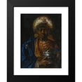 thumbnail image 2 of Jacques-Albert Gérin 15x18 Black Modern Framed Museum Art Print Titled - The Magus Balthazar, 2 of 5