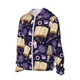 thumbnail image 2 of Fotbe Lavender Flowers Men's Women's UPF 50+ Sun Protection Jacket Hooded Cooling Shirt with Pockets Hiking Outdoor Performance-Medium, 2 of 8