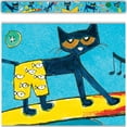 thumbnail image 3 of Teacher Created Resources Pete the Cat Straight Border Trim, 35 Feet Per Pack, 6 Packs, 3 of 4