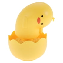 Unique Bargains Duck Shape Dish Brush with Handle Cartoon Kitchen Scrub Brushes for Cleaning Dish Scrubber Yellow