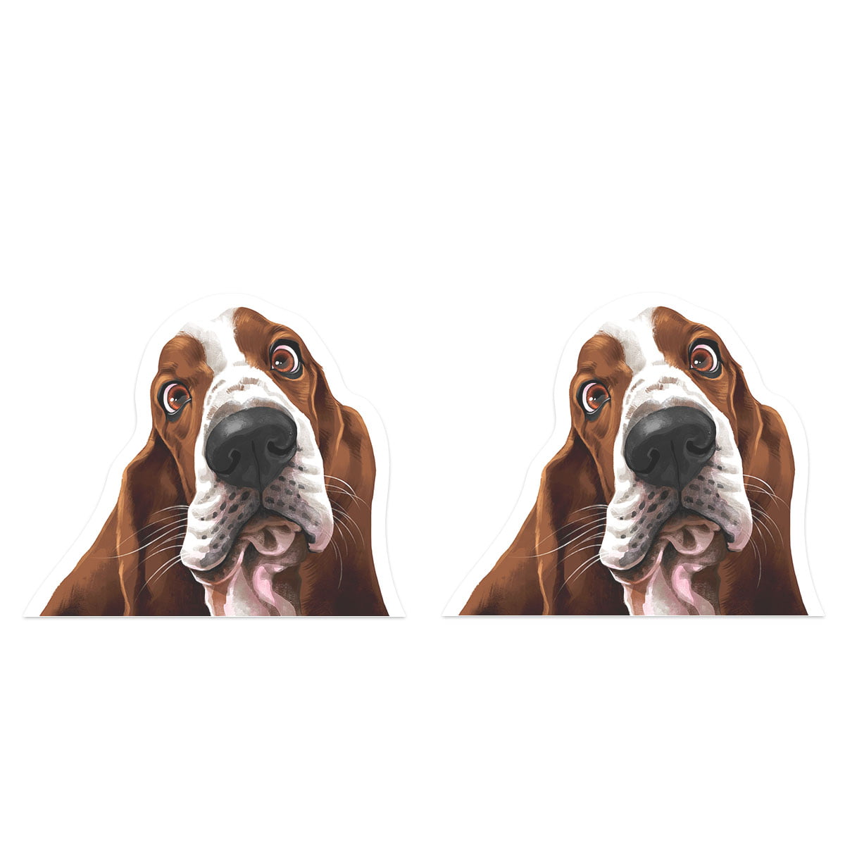 2 Pieces Set Bull Terrier Dog  Sticker Decals with custom text 20 Colors To Choose From U.S.A Free Shipping