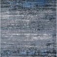 thumbnail image 1 of Ahgly Company Indoor Square Mid-Century Modern Columbia Blue Oriental Area Rugs, 8' Square, 1 of 6