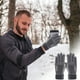 thumbnail image 4 of Guantes Cálidos de Invierno para Hombre | Guantes de Exterior Gruesos con Forro Polar, Resistentes Al Viento | Guantes de Terciopelo Suave con Aislamiento para Esquí, Ciclismo, Senderismo y Running E, 4 of 4