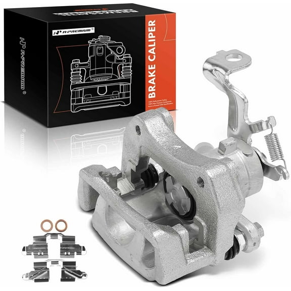 A-Premium Brake Caliper Assembly Compatible with Pontiac Vibe Base 2009-2010 Toyota Matrix S XRS 2009-2013 XR L4 2.4L FWD Rear Passenger Side