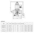 thumbnail image 2 of 1pc 230V gas solenoid valve for pipe fittings kitchen accessories automatic gas power open slow close electric valve, 2 of 5