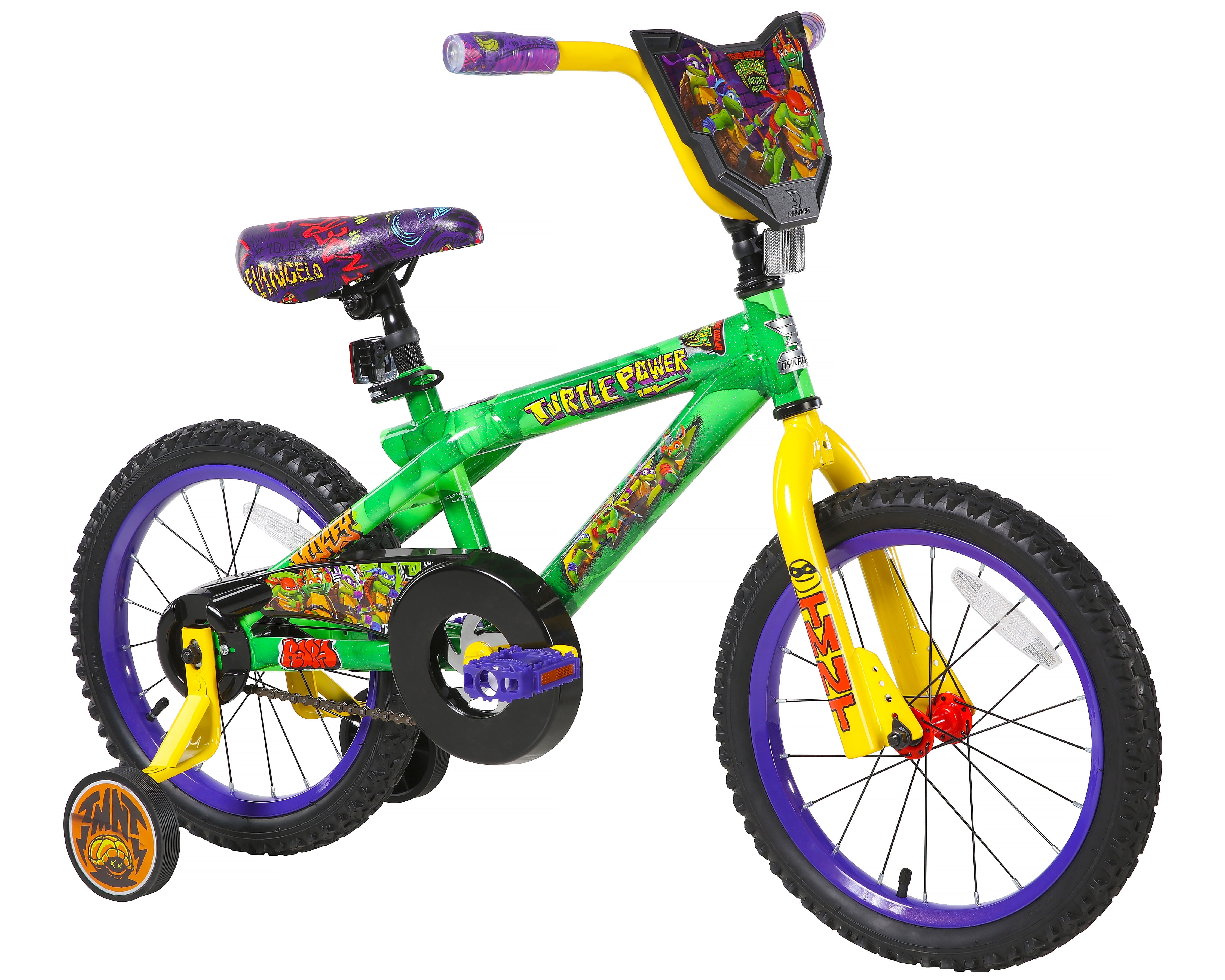 Dynacraft 8060 35 Teenage Mutant Ninja Turtles 16 inch Boys BMX Bike