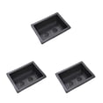thumbnail image 3 of kurtrusly Nursery Pot Planting Containers Accessories Plastic Plants Container Plant Pots Gardening Accessory with Drain Design Type 1 3Set, 3 of 6