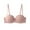 Pink, variant on Timegard Womens Seamless Bras Push up Bras Adjustable Strap Lightly Underwire Everyday T-Shirt Bra