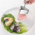 thumbnail image 4 of LQQBOX 1 PCS Stainless Steel Rice Ball Mold Rice Ball Sushi Mold DIY Nori Bag Sushi Tool (Triangle), 4 of 7