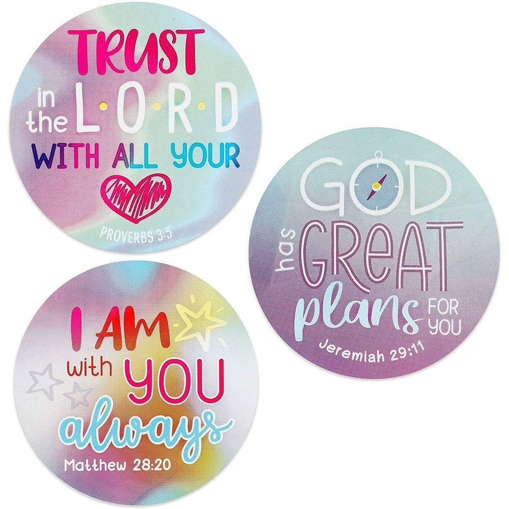500 Count Bible Verse Round Stickers 1 Roll Christian Scripture Labels 500-count-bible-verse-round-stickers-1-roll-christian-scripture-labels