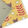 thumbnail image 2 of 24" 36" Simply Daisy Spring Garden Scandinavian Chenille Area Rug, Daffodil Yellow, 2 of 4