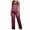 Purple, variant on Cmfcve Women's Satin Pajamas Set V-Neck Lace Patchwork Striped Sleepwear Sets Casual Sleeveless Cami Top and Long Pants Homewear Lounge Set