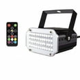 thumbnail image 1 of Gprince 48LEDs Multicolour Stage Light Remote Sound Activated Flashing 10W, 1 of 6