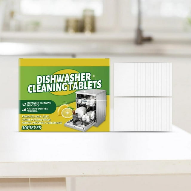 Outoloxit Dishwasher Cleaner, Deep Clean Tablets - Remove Limescale, Grease & Odors - Protects & Refreshes Dishwasher - for All Dishwasher Types - 24 Count