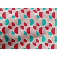 thumbnail image 4 of oneOone Cotton Cambric Fabric Circle Geometric Print Sewing Fabric BTY 56 Inch Wide, 4 of 4