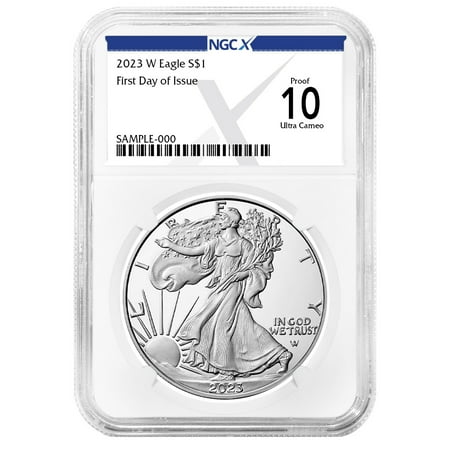 2023-W Proof $1 American Silver Eagle NGCX PF10UC FDI X Label