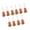 Khaki, variant on LAIQIEN Set of 10 Christmas Tree Gnomes Elf Decors Hanging Figurines for Festival Decors