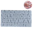 thumbnail image 3 of pitrice Letter Number Silicone Mold DIY Alphabet Casting Mold Practical Letter Number Crystal Epoxy Mold for Pendant Jewelry Making Craft, 3 of 9