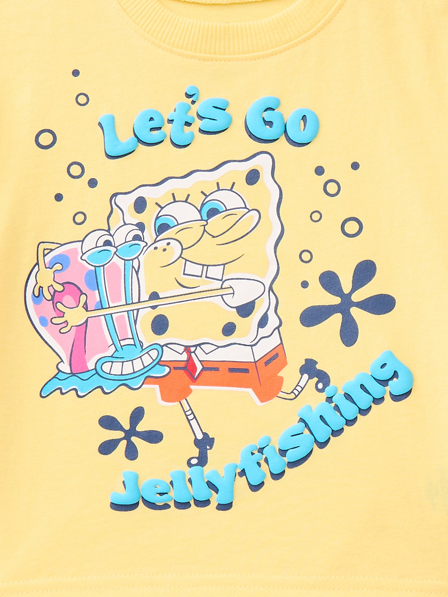 SpongeBob SquarePants Baby Boys Short Sleeve Graphic Tee and Shorts Set, 2-Piece, Sizes 0/3M-24M
