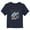 Navy Blue, variant on Dr. Seuss Horton Hears a Who Painting  Graphic T-Shirt