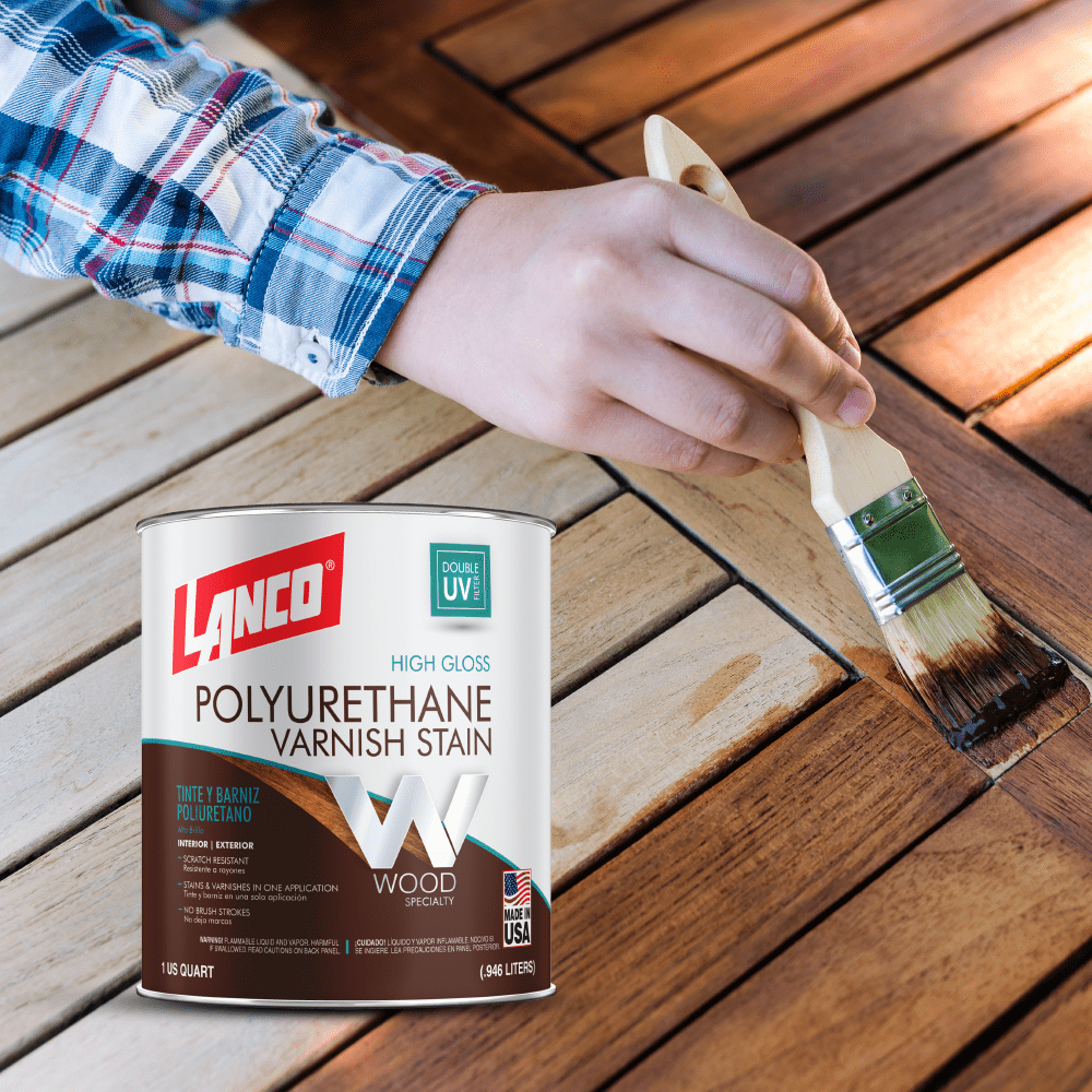 Lanco Varnish Stain Vogue Finish, 1 Quart