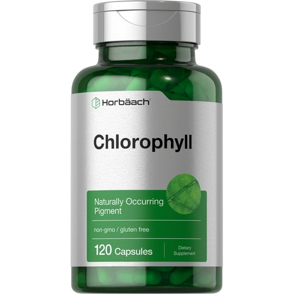 Chlorophyll Capsules | 120 Count for Men and Women | by Horbaach