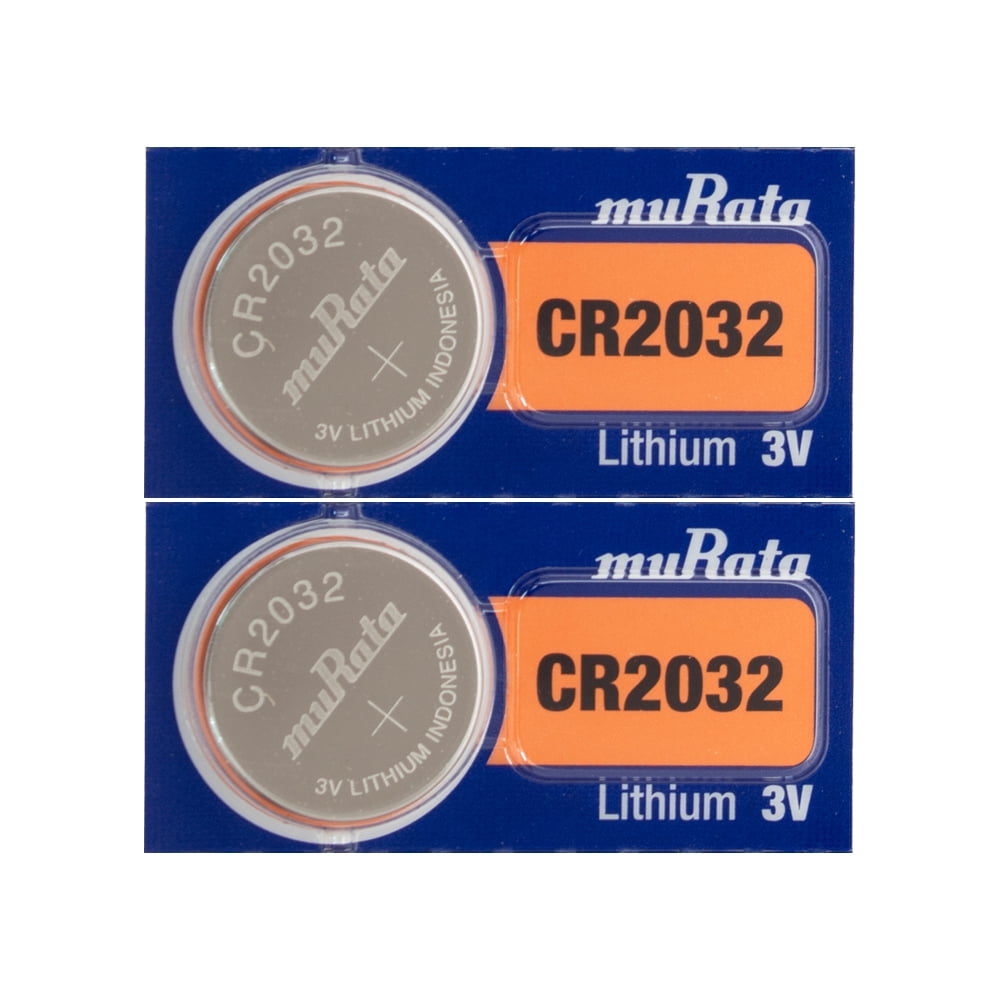 Murata CR2032 3V Lithium Coin Battery 2 Pack