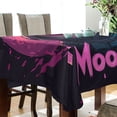 thumbnail image 3 of YAZAOO Square Tablecloth Cartoon Astronaut Rabbit Pattern Tableclothes, 3 of 9