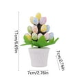 thumbnail image 3 of Moocorvic Artificial Easter Eggs Pot Tabletop Centerpiece Decor Potted Plants with Easter Eggs, for Office Home, 3 of 7