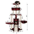 thumbnail image 5 of Armarkat Real Wood Cat Tree Model B5806, Black & Red Tartan Plaid, 5 of 5