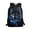 Blue Galaxy Wolf, variant on UK Flag Tractor Kids Backpack for Teen Boys Lightweight Water Resistant Large Capacity for Elementary Middle High School Daily Travel