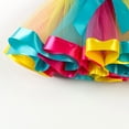 thumbnail image 7 of Layered Ballet Tulle Rainbow Tutu Skirt For Little Girls Dress Up With Colorful Hair Bows, 7 of 7