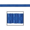 Beistle 54135-MB Tissue Garland, Medium Blue - Pack Of 12