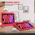 thumbnail image 6 of For Apple iPad Mini 6th Gen 8.3 inch 2021 / A2567 / A2568 / A2569 Shockproof Light Weight Kids Friendly Foam Handle Case Red, 6 of 7